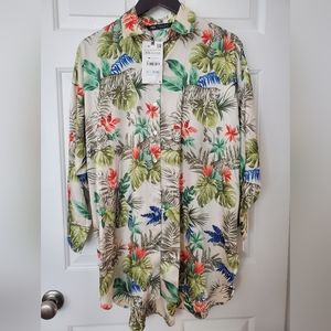 Zara oversized shirt Size XS